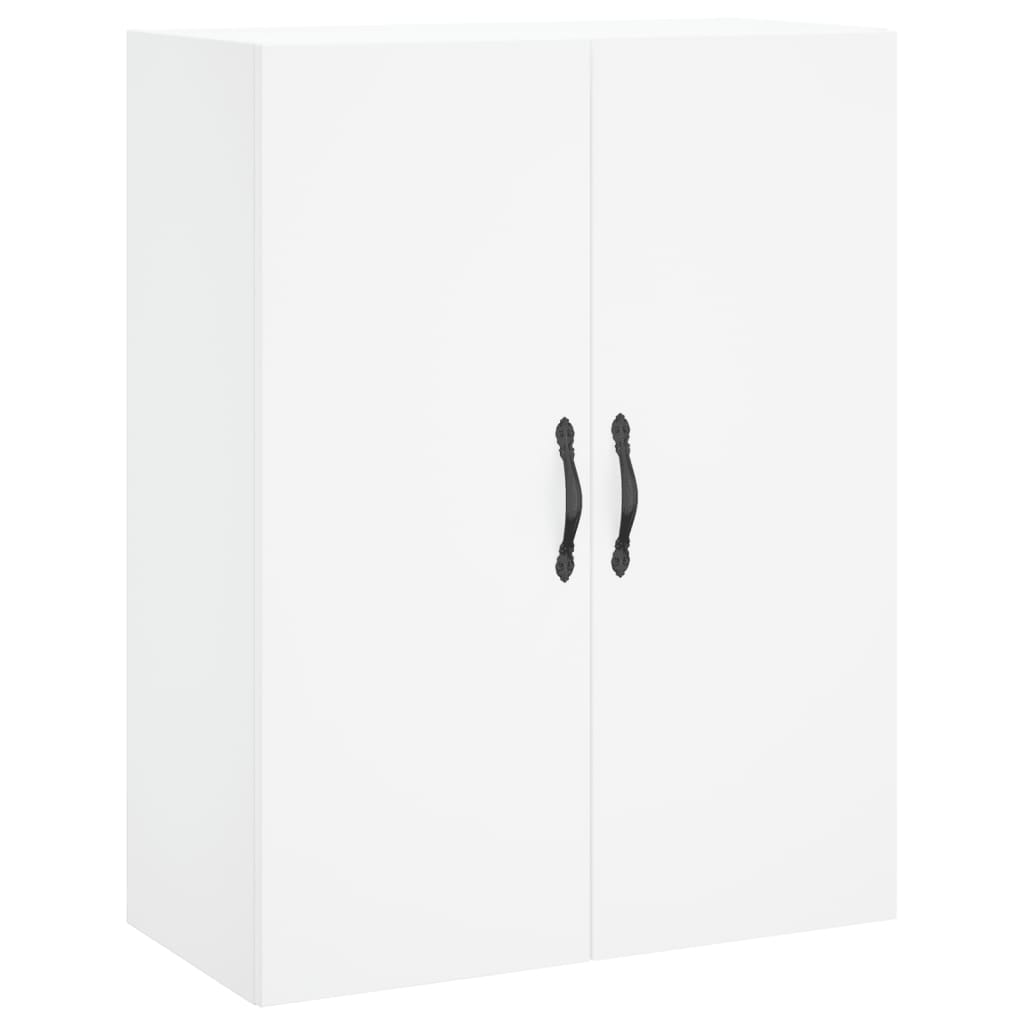 Hoge kast 69,5x34x180 cm bewerkt hout wit is nu te koop bij PeponiXL, paradijselijk wonen!
