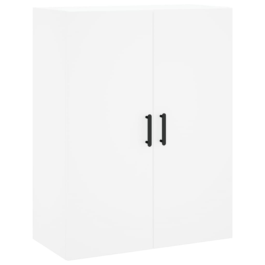 Hoge kast 69,5x34x180 cm bewerkt hout wit is nu te koop bij PeponiXL, paradijselijk wonen!