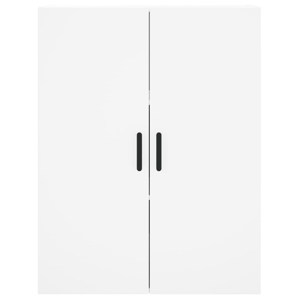 Hoge kast 69,5x34x180 cm bewerkt hout wit is nu te koop bij PeponiXL, paradijselijk wonen!