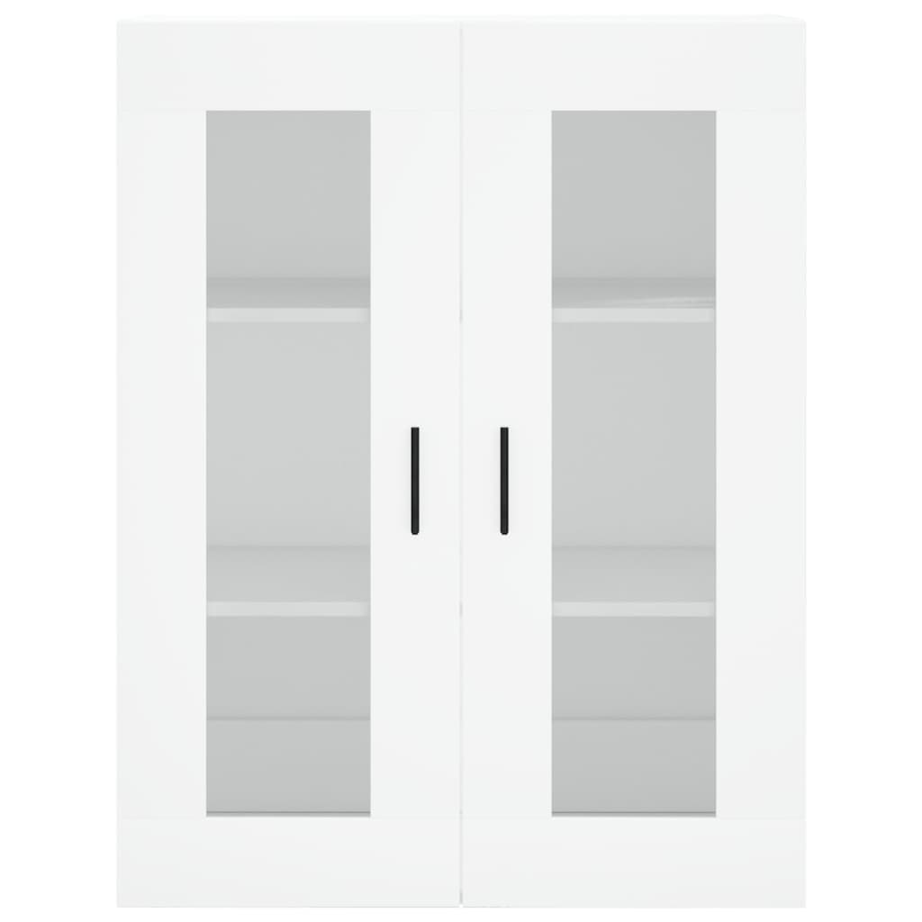 Hoge kast 69,5x34x180 cm bewerkt hout wit is nu te koop bij PeponiXL, paradijselijk wonen!