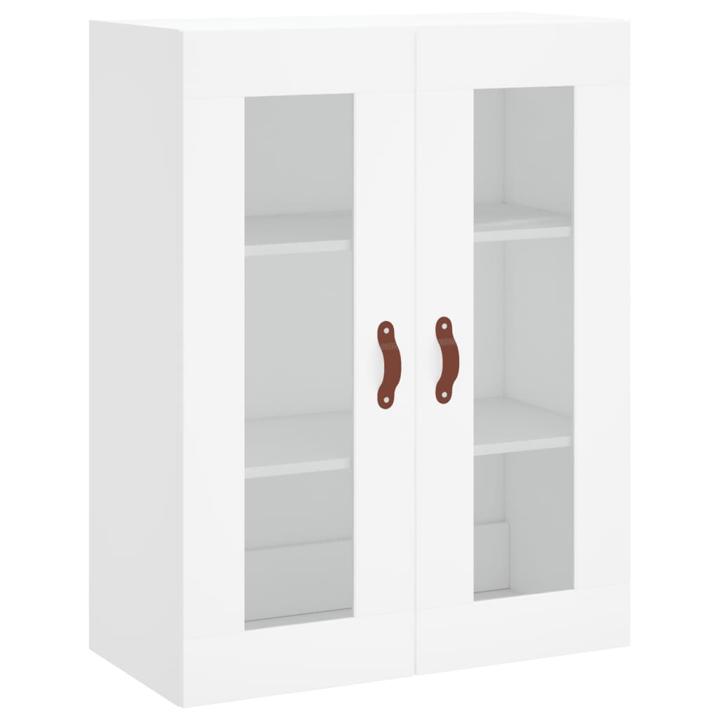 Hoge kast 69,5x34x180 cm bewerkt hout wit is nu te koop bij PeponiXL, paradijselijk wonen!
