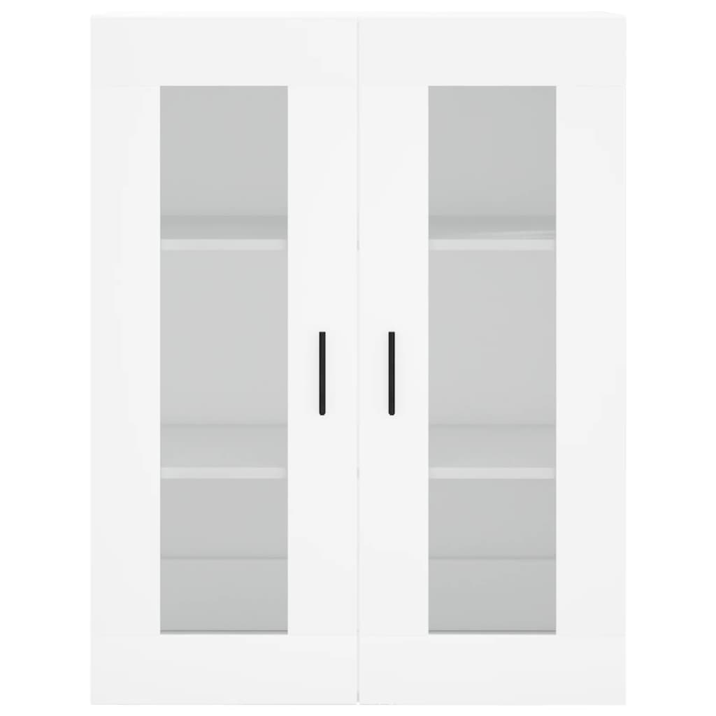 Hoge kast 69,5x34x180 cm bewerkt hout wit is nu te koop bij PeponiXL, paradijselijk wonen!