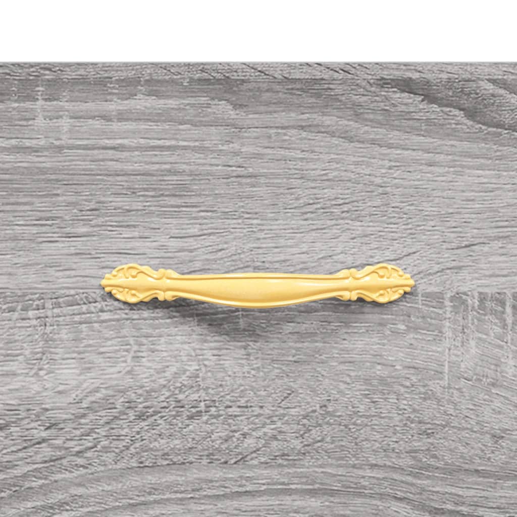 Hoge kast 69,5x34x180 cm bewerkt hout grijs sonoma eikenkleurig is nu te koop bij PeponiXL, paradijselijk wonen!