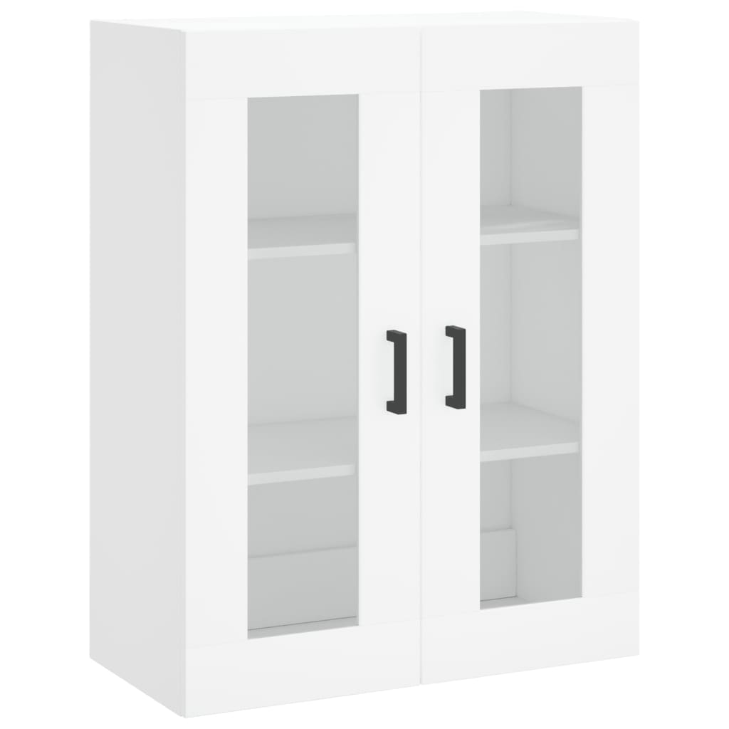 Hoge kast 69,5x34x180 cm bewerkt hout wit is nu te koop bij PeponiXL, paradijselijk wonen!