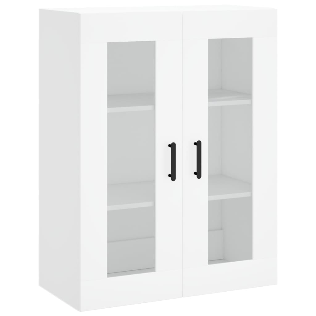 Hoge kast 69,5x34x180 cm bewerkt hout wit is nu te koop bij PeponiXL, paradijselijk wonen!