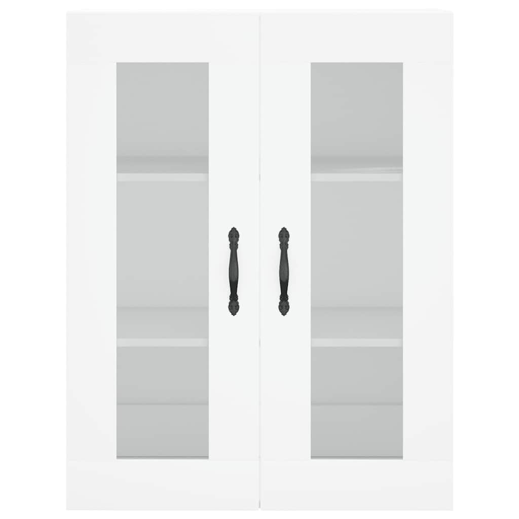 Hoge kast 69,5x34x180 cm bewerkt hout wit is nu te koop bij PeponiXL, paradijselijk wonen!