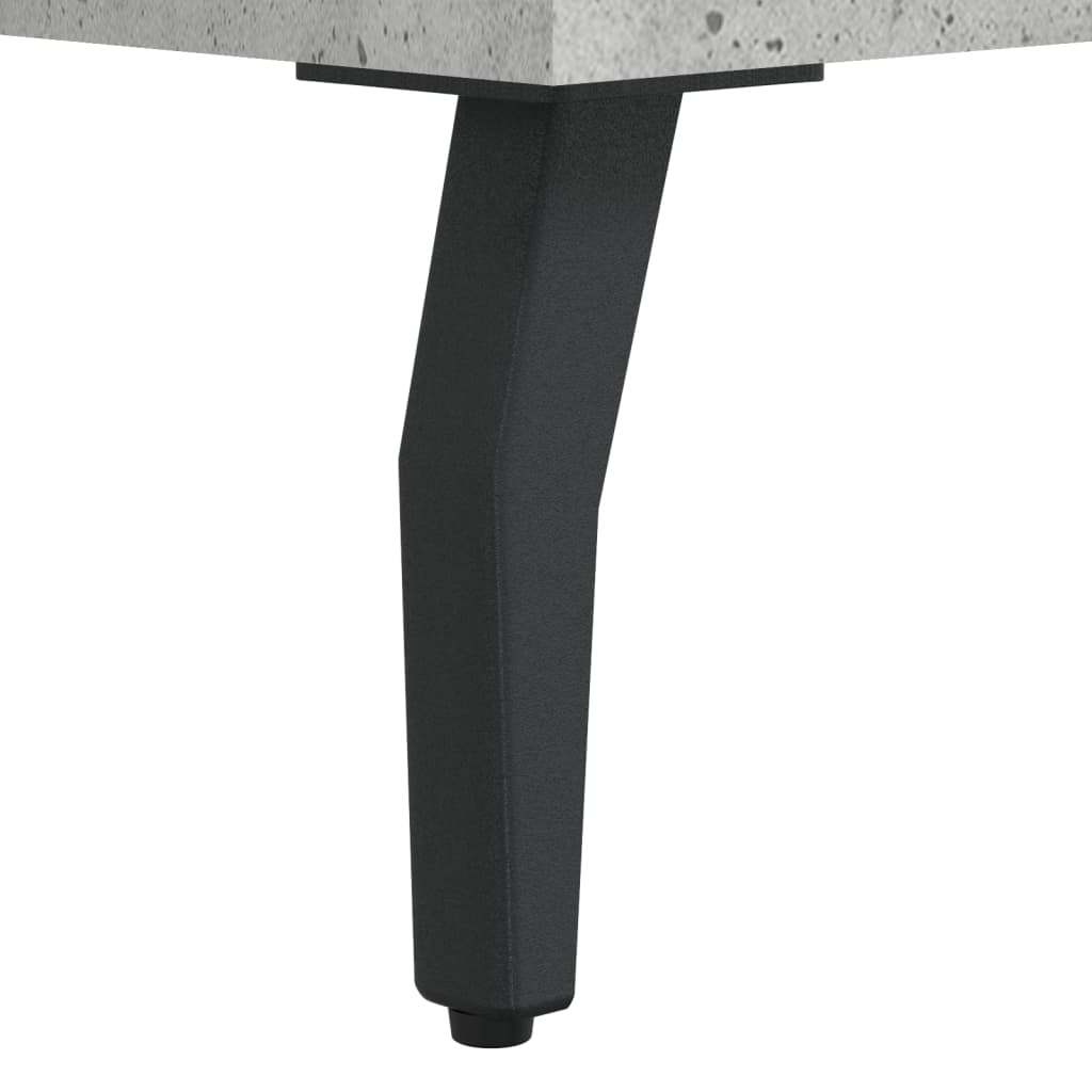 Hoge kast 69,5x34x180 cm bewerkt hout betongrijs is nu te koop bij PeponiXL, paradijselijk wonen!