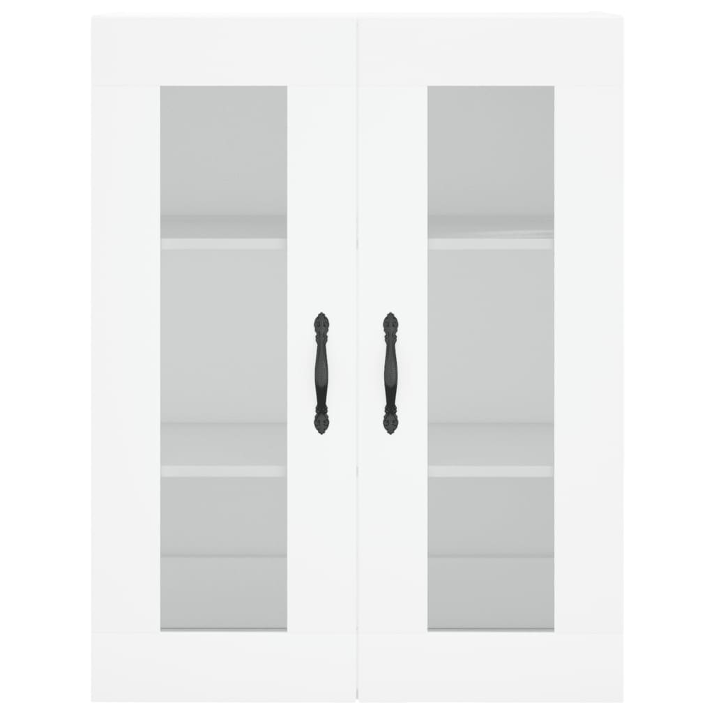 Hoge kast 69,5x34x180 cm bewerkt hout wit is nu te koop bij PeponiXL, paradijselijk wonen!