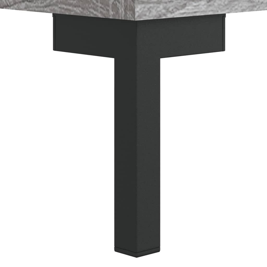 Hoge kast 69,5x34x180 cm bewerkt hout grijs sonoma eikenkleurig is nu te koop bij PeponiXL, paradijselijk wonen!