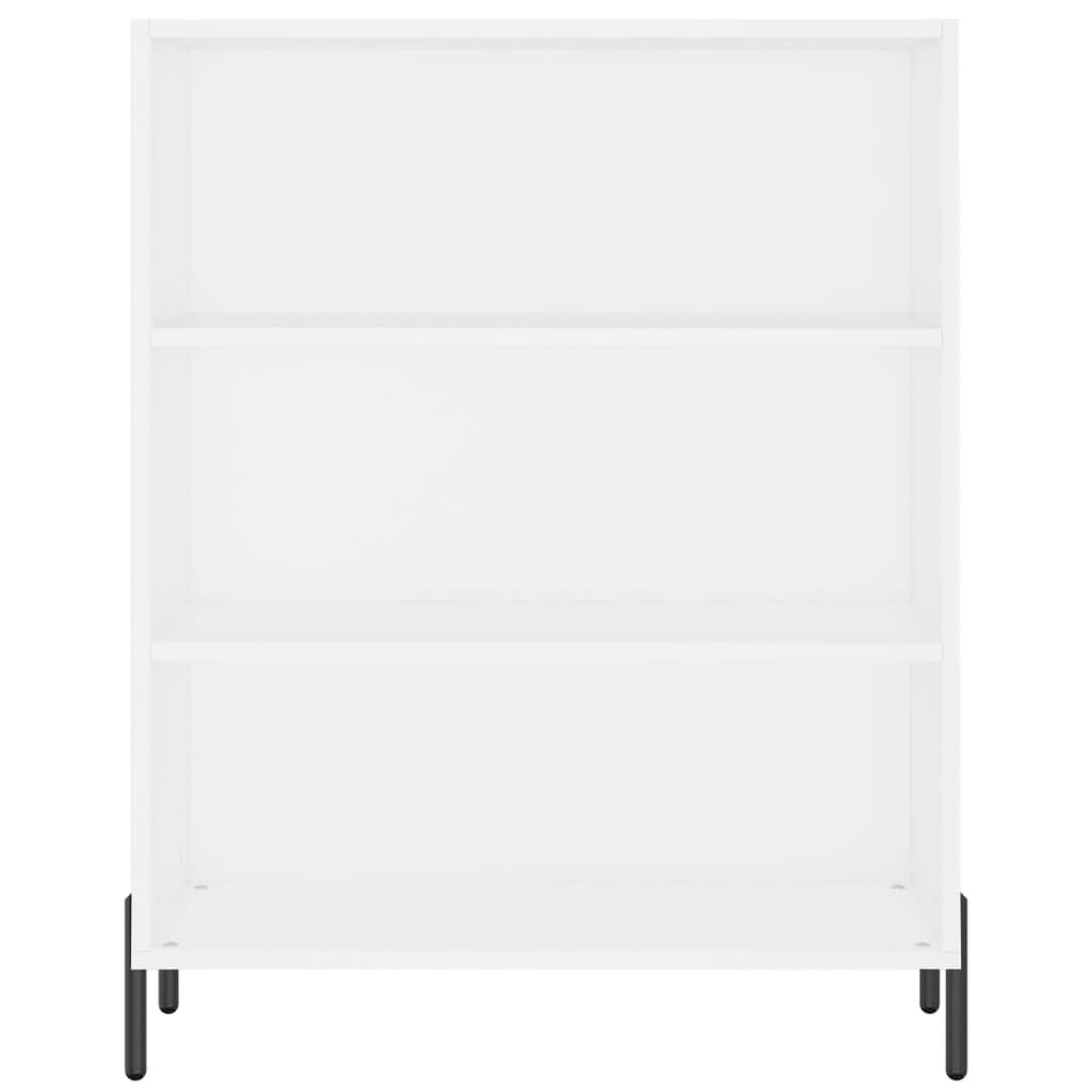 Hoge kast 69,5x34x180 cm bewerkt hout wit is nu te koop bij PeponiXL, paradijselijk wonen!