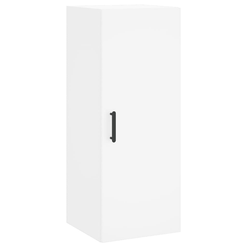 Hoge kast 34,5x34x180 cm bewerkt hout wit is nu te koop bij PeponiXL, paradijselijk wonen!