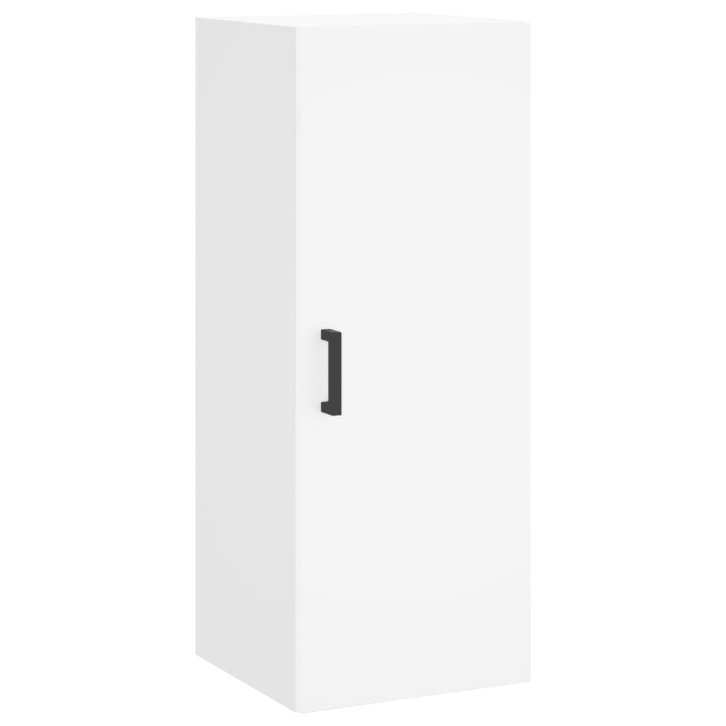 Hoge kast 34,5x34x180 cm bewerkt hout wit is nu te koop bij PeponiXL, paradijselijk wonen!