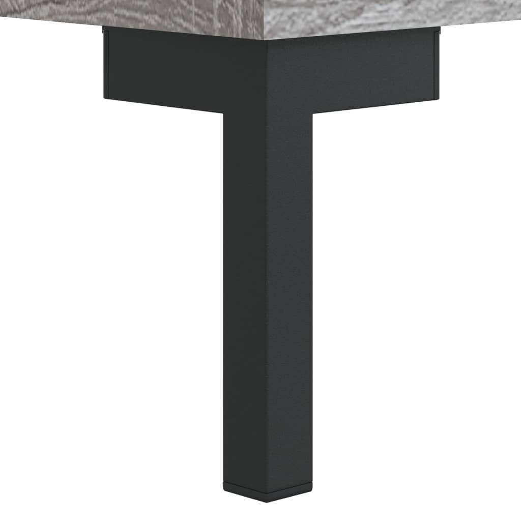 Hoge kast 34,5x34x180 cm bewerkt hout grijs sonoma eikenkleurig is nu te koop bij PeponiXL, paradijselijk wonen!