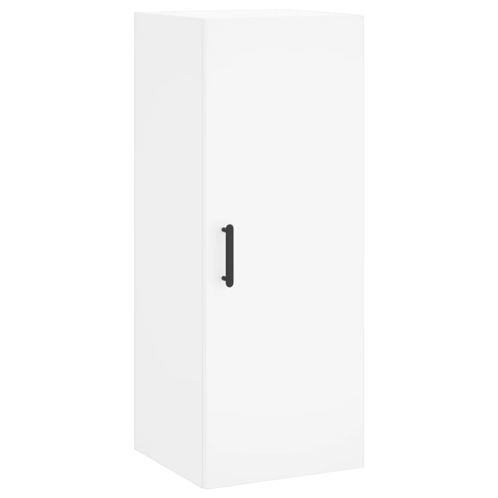 Hoge kast 34,5x34x180 cm bewerkt hout wit is nu te koop bij PeponiXL, paradijselijk wonen!