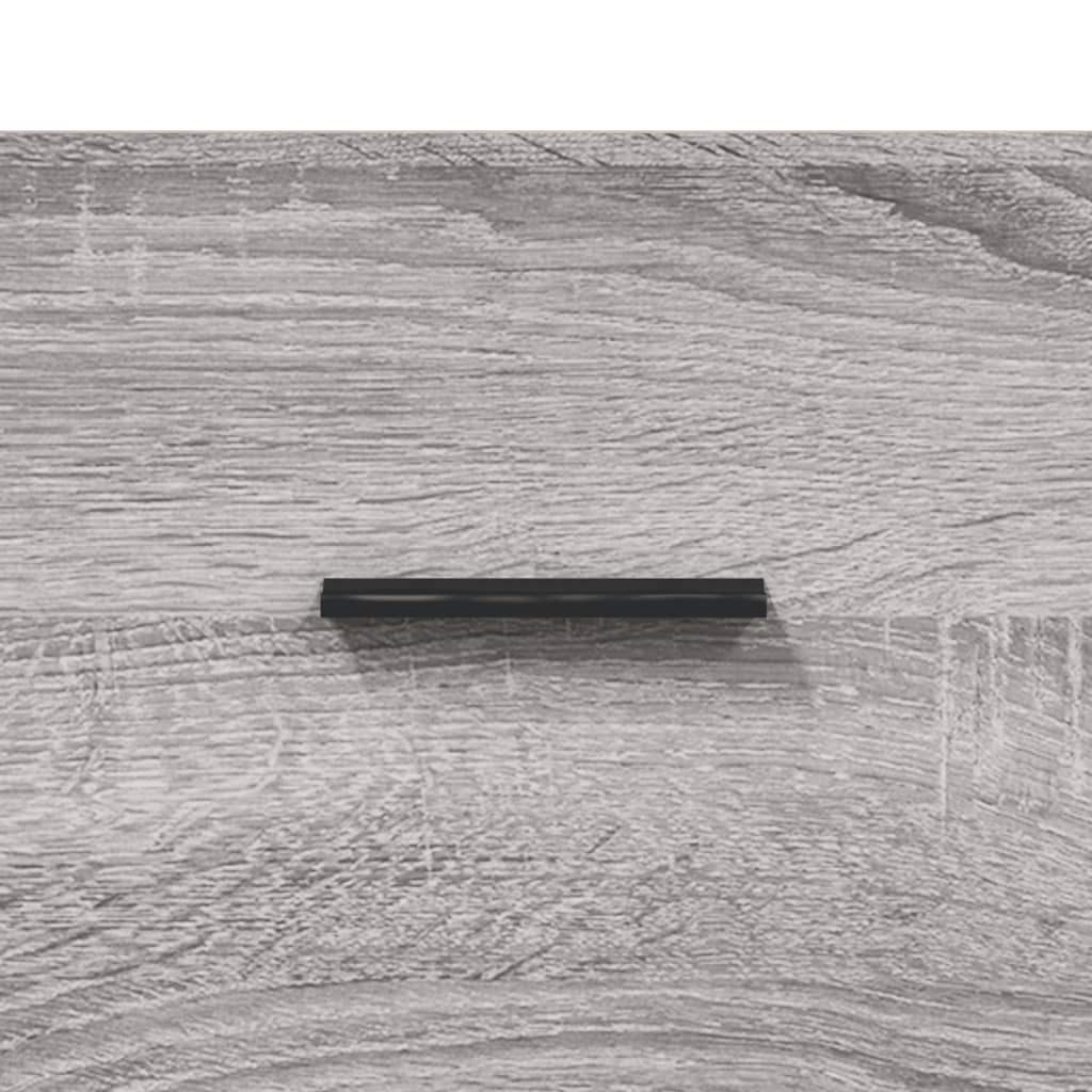 Hoge kast 34,5x34x180 cm bewerkt hout grijs sonoma eikenkleurig is nu te koop bij PeponiXL, paradijselijk wonen!