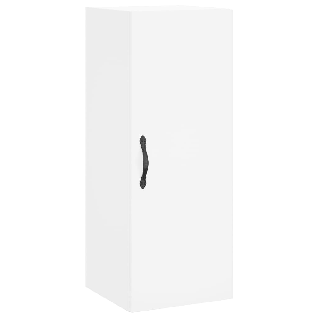 Hoge kast 34,5x34x180 cm bewerkt hout wit is nu te koop bij PeponiXL, paradijselijk wonen!