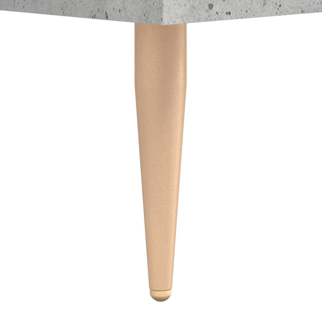 Hoge kast 34,5x34x180 cm bewerkt hout betongrijs is nu te koop bij PeponiXL, paradijselijk wonen!