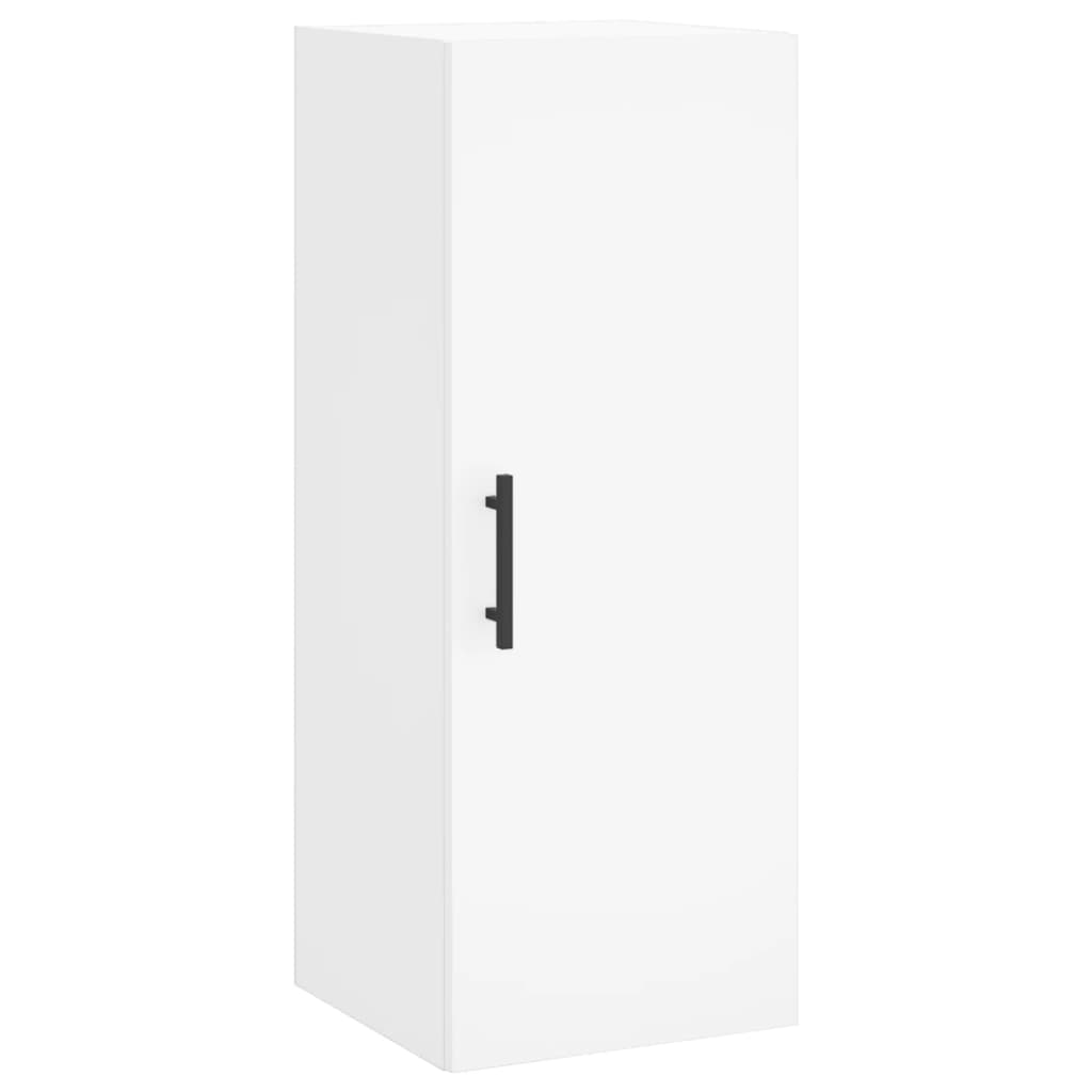 Hoge kast 34,5x34x180 cm bewerkt hout wit is nu te koop bij PeponiXL, paradijselijk wonen!