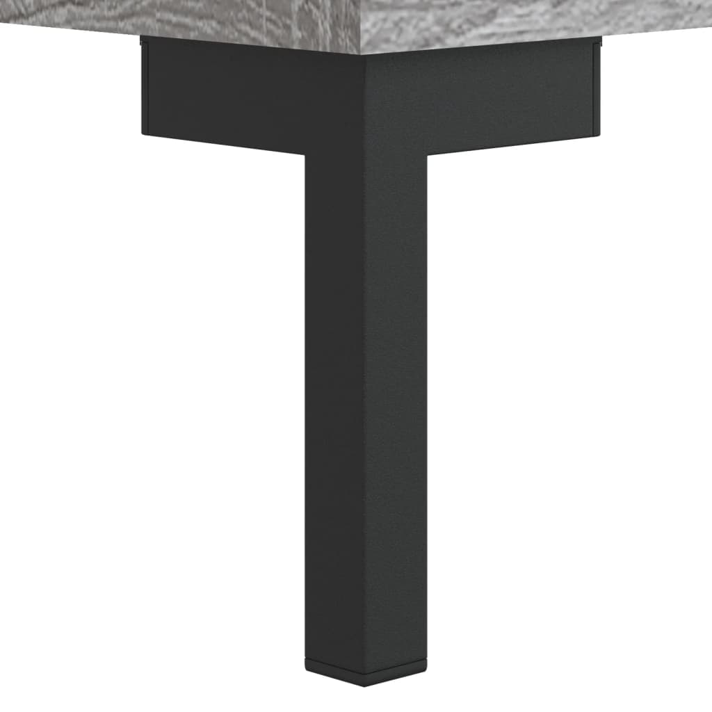 Hoge kast 34,5x34x180 cm bewerkt hout grijs sonoma eikenkleurig is nu te koop bij PeponiXL, paradijselijk wonen!