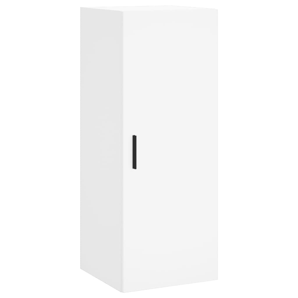 Hoge kast 34,5x34x180 cm bewerkt hout wit is nu te koop bij PeponiXL, paradijselijk wonen!
