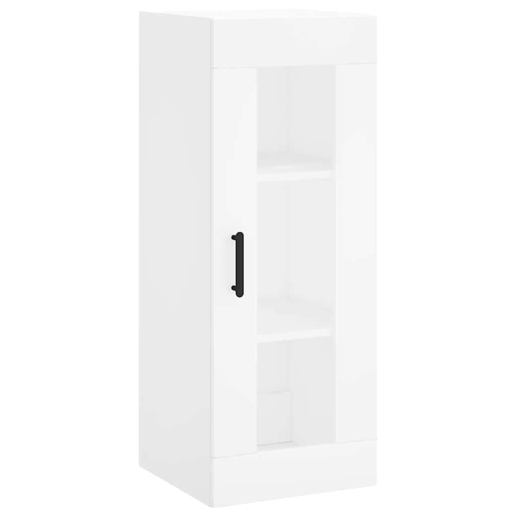 Hoge kast 34,5x34x180 cm bewerkt hout wit is nu te koop bij PeponiXL, paradijselijk wonen!