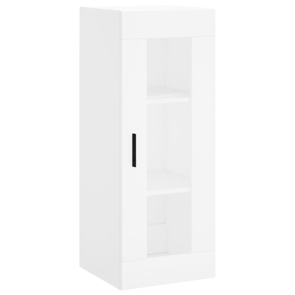 Hoge kast 34,5x34x180 cm bewerkt hout wit is nu te koop bij PeponiXL, paradijselijk wonen!
