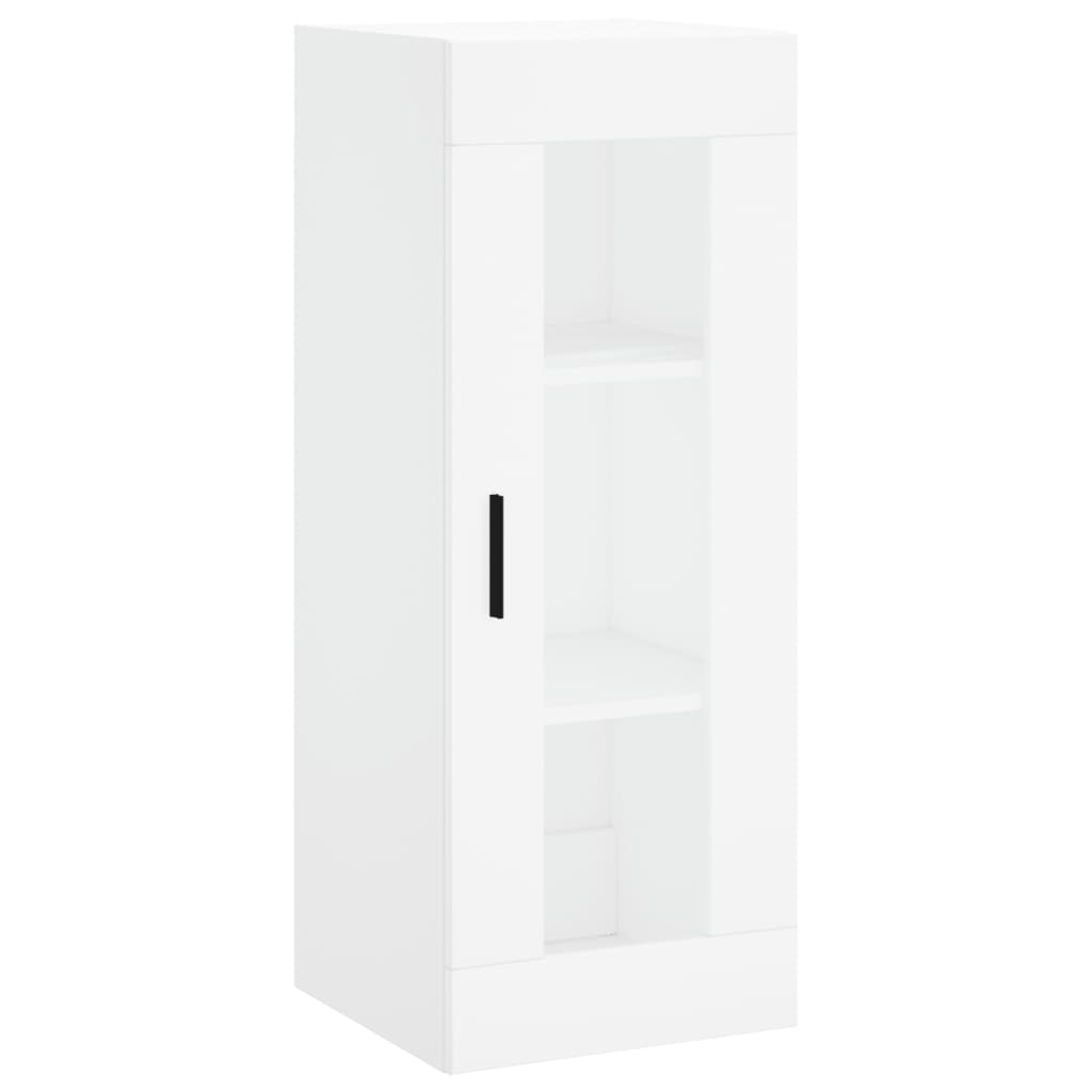 Hoge kast 34,5x34x180 cm bewerkt hout wit is nu te koop bij PeponiXL, paradijselijk wonen!