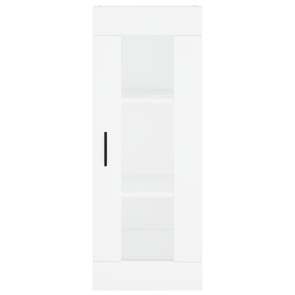 Hoge kast 34,5x34x180 cm bewerkt hout wit is nu te koop bij PeponiXL, paradijselijk wonen!