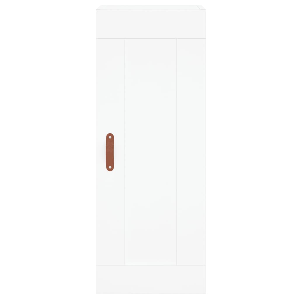Hoge kast 34,5x34x180 cm bewerkt hout wit is nu te koop bij PeponiXL, paradijselijk wonen!