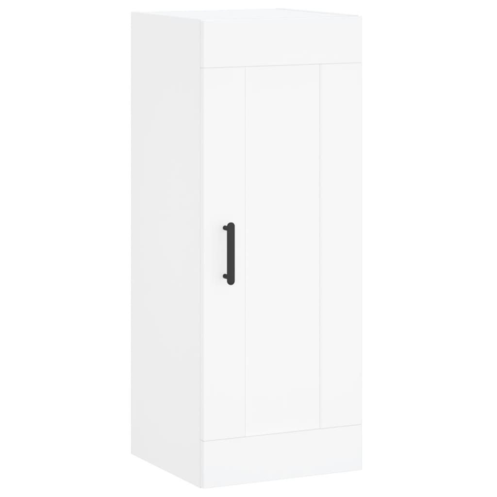 Hoge kast 34,5x34x180 cm bewerkt hout wit is nu te koop bij PeponiXL, paradijselijk wonen!