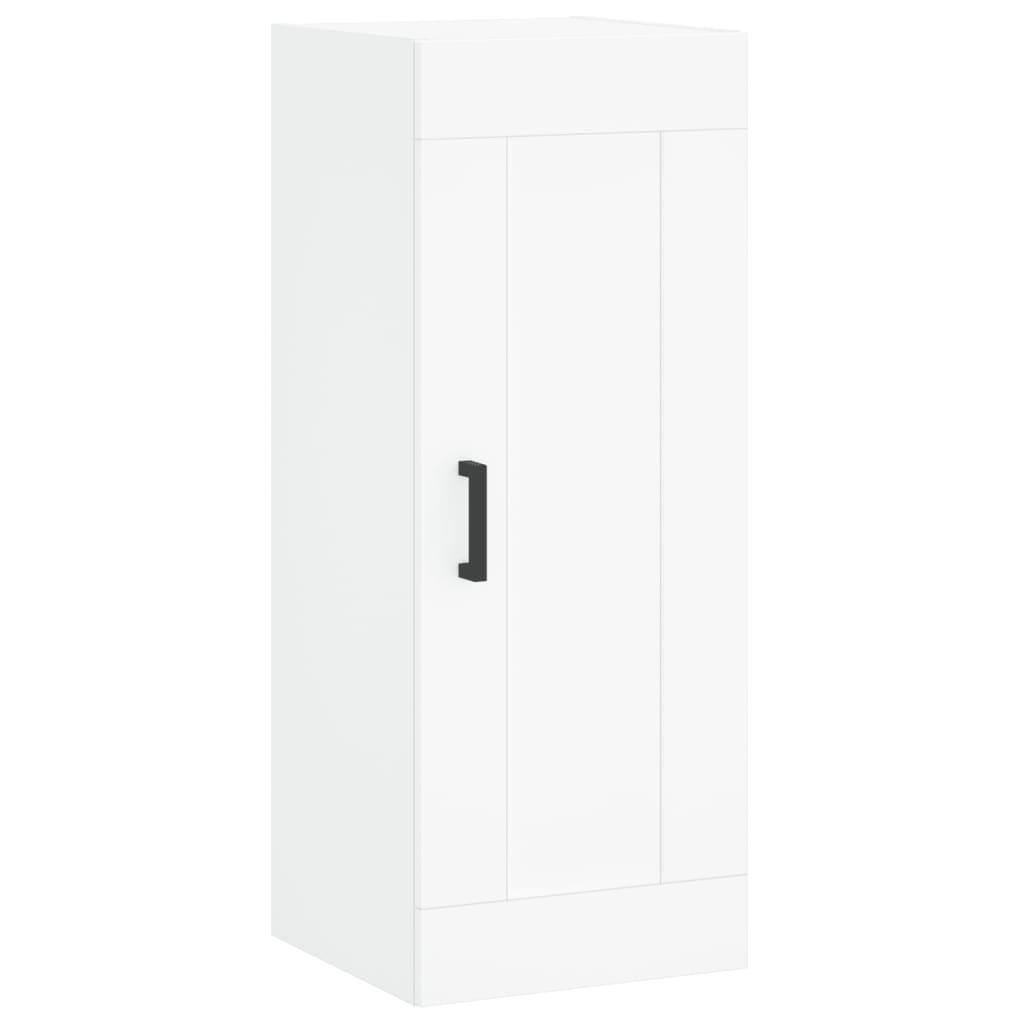 Hoge kast 34,5x34x180 cm bewerkt hout wit is nu te koop bij PeponiXL, paradijselijk wonen!