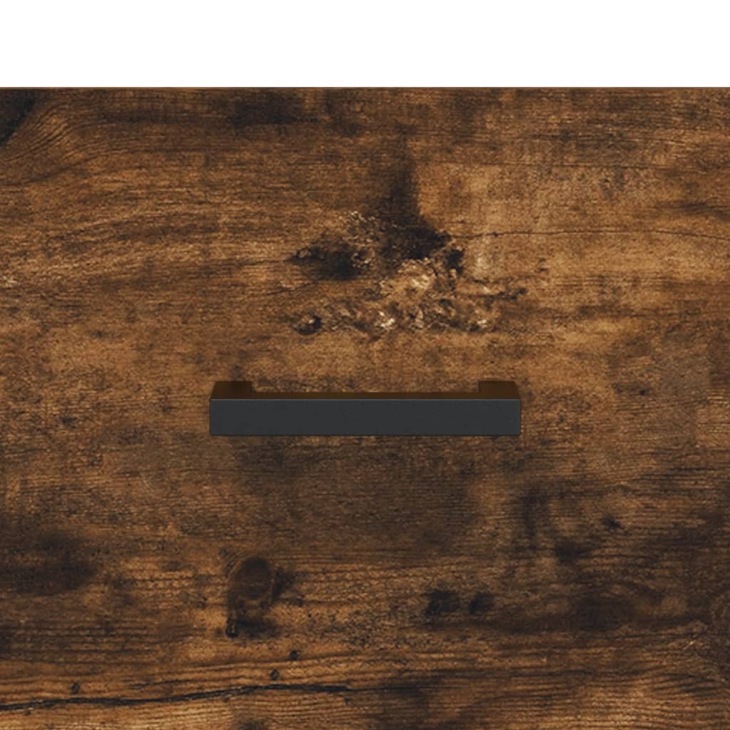 Hoge kast 34,5x34x180 cm bewerkt hout gerookt eikenkleurig is nu te koop bij PeponiXL, paradijselijk wonen!
