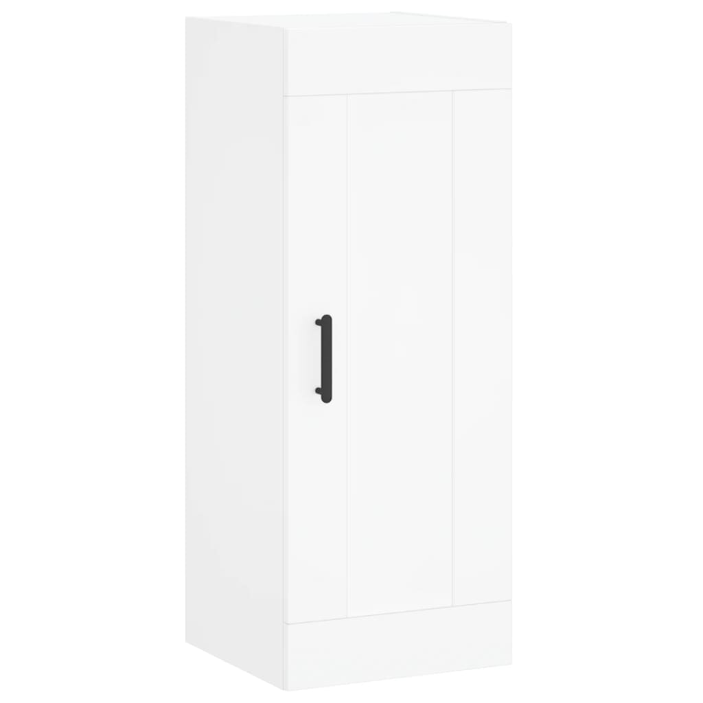 Hoge kast 34,5x34x180 cm bewerkt hout wit is nu te koop bij PeponiXL, paradijselijk wonen!