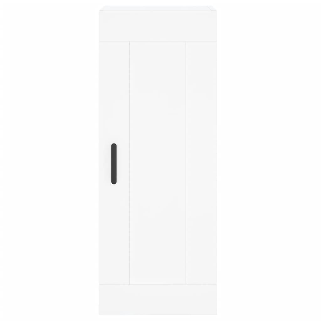 Hoge kast 34,5x34x180 cm bewerkt hout wit is nu te koop bij PeponiXL, paradijselijk wonen!