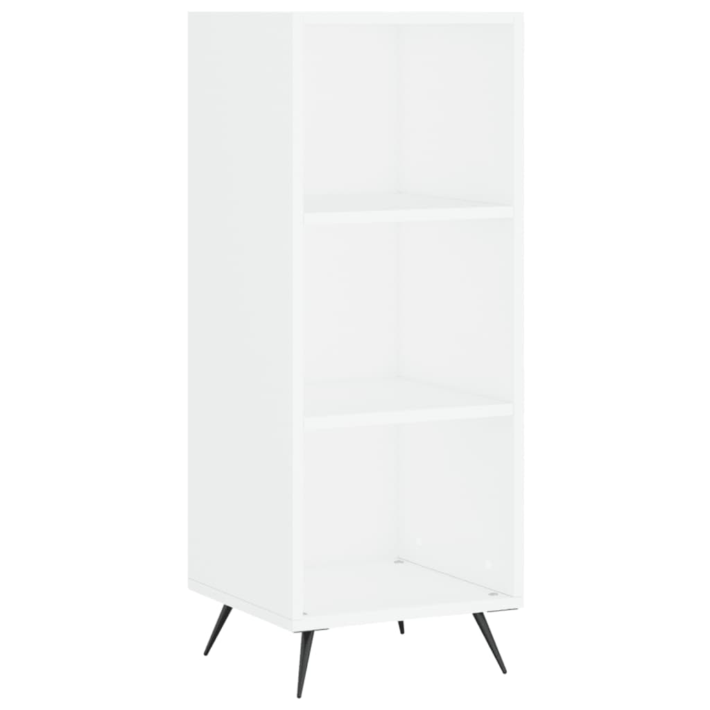 Hoge kast 34,5x34x180 cm bewerkt hout wit is nu te koop bij PeponiXL, paradijselijk wonen!