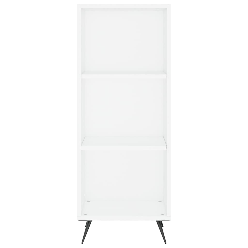 Hoge kast 34,5x34x180 cm bewerkt hout wit is nu te koop bij PeponiXL, paradijselijk wonen!