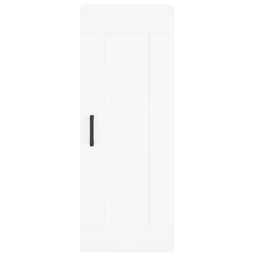 Hoge kast 34,5x34x180 cm bewerkt hout wit is nu te koop bij PeponiXL, paradijselijk wonen!