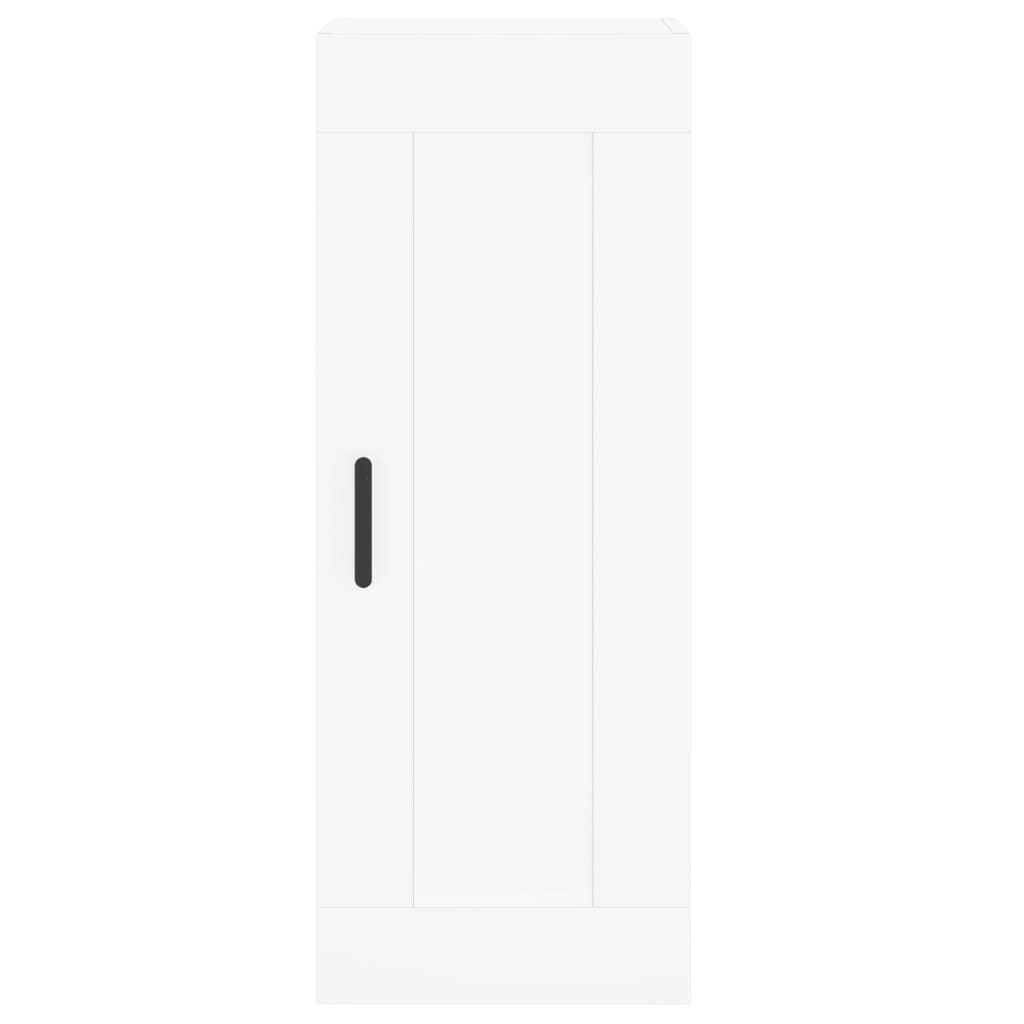 Hoge kast 34,5x34x180 cm bewerkt hout wit is nu te koop bij PeponiXL, paradijselijk wonen!