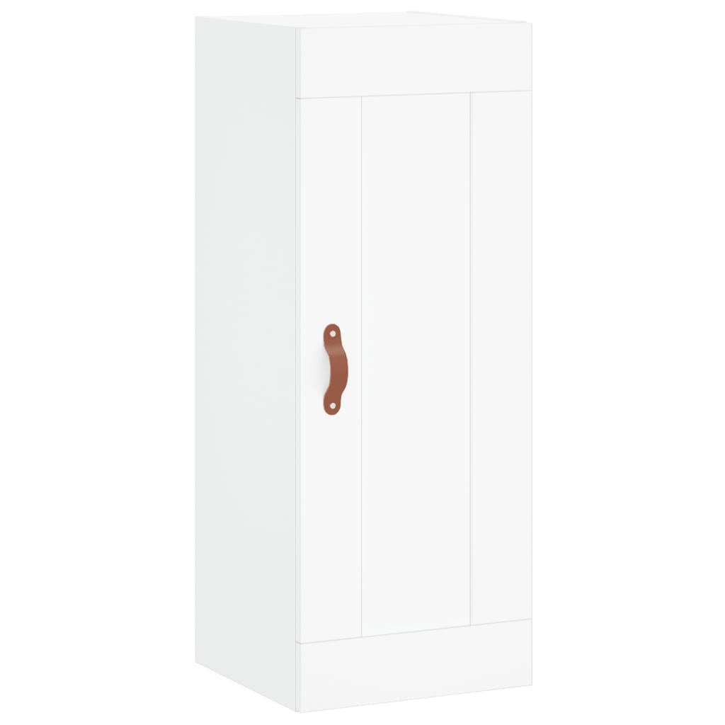 Hoge kast 34,5x34x180 cm bewerkt hout wit is nu te koop bij PeponiXL, paradijselijk wonen!