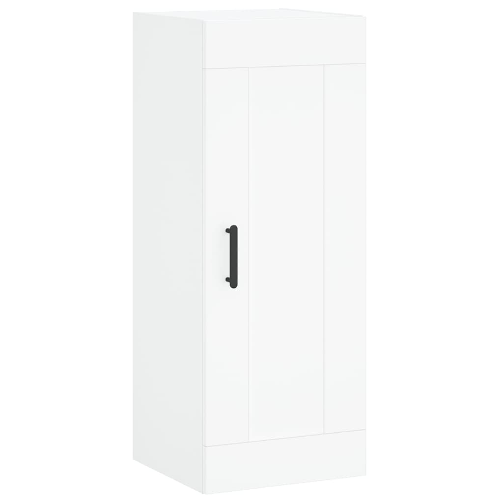 Hoge kast 34,5x34x180 cm bewerkt hout wit is nu te koop bij PeponiXL, paradijselijk wonen!