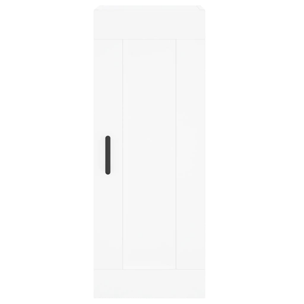 Hoge kast 34,5x34x180 cm bewerkt hout wit is nu te koop bij PeponiXL, paradijselijk wonen!