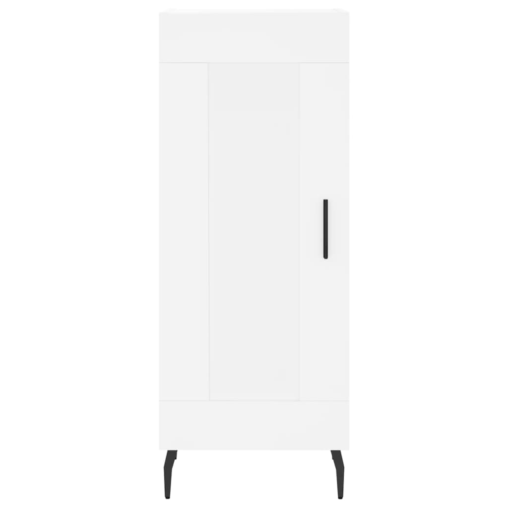 Hoge kast 34,5x34x180 cm bewerkt hout wit is nu te koop bij PeponiXL, paradijselijk wonen!