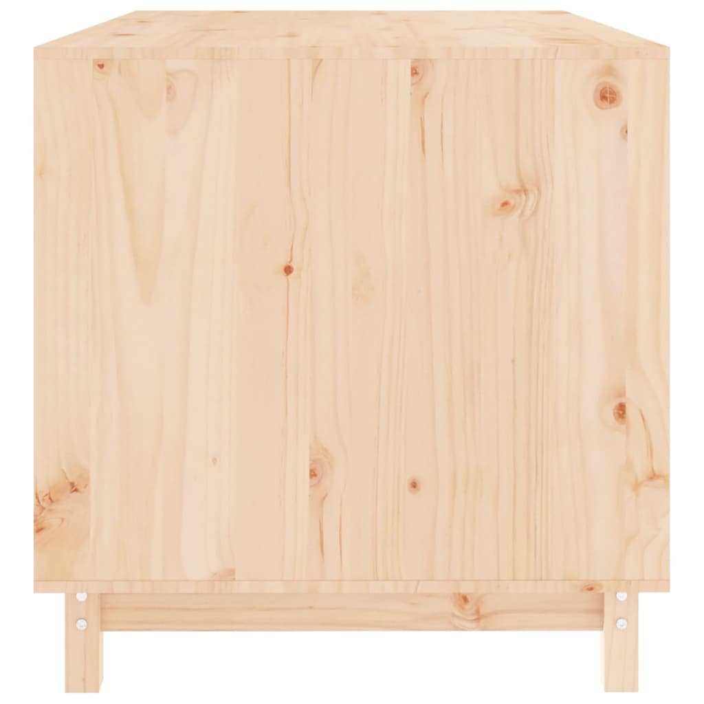 Hondenhok 100x70x72 cm massief grenenhout is nu te koop bij PeponiXL, paradijselijk wonen!