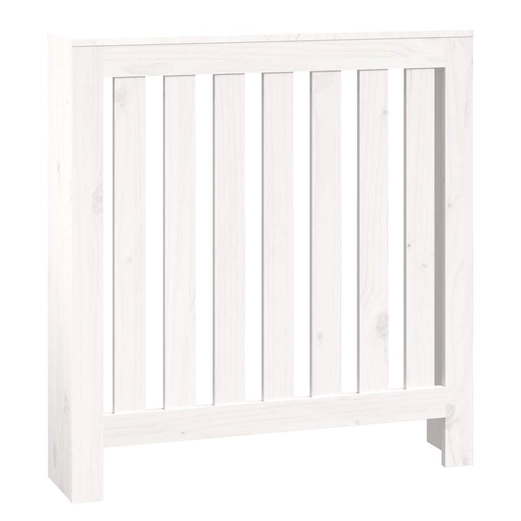 Radiatorombouw 79,5x19x84 cm massief grenenhout wit is nu te koop bij PeponiXL, paradijselijk wonen!