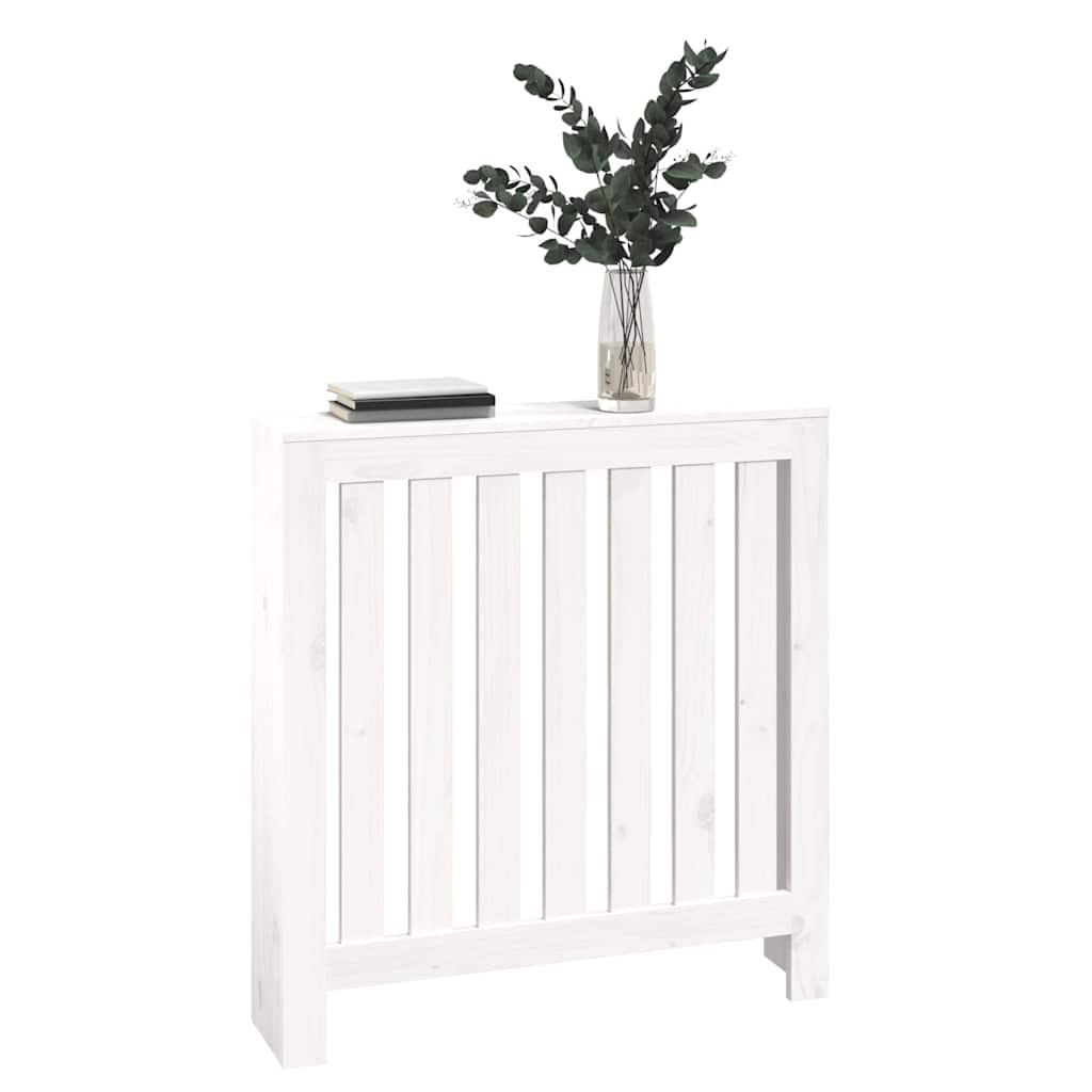 Radiatorombouw 79,5x19x84 cm massief grenenhout wit is nu te koop bij PeponiXL, paradijselijk wonen!