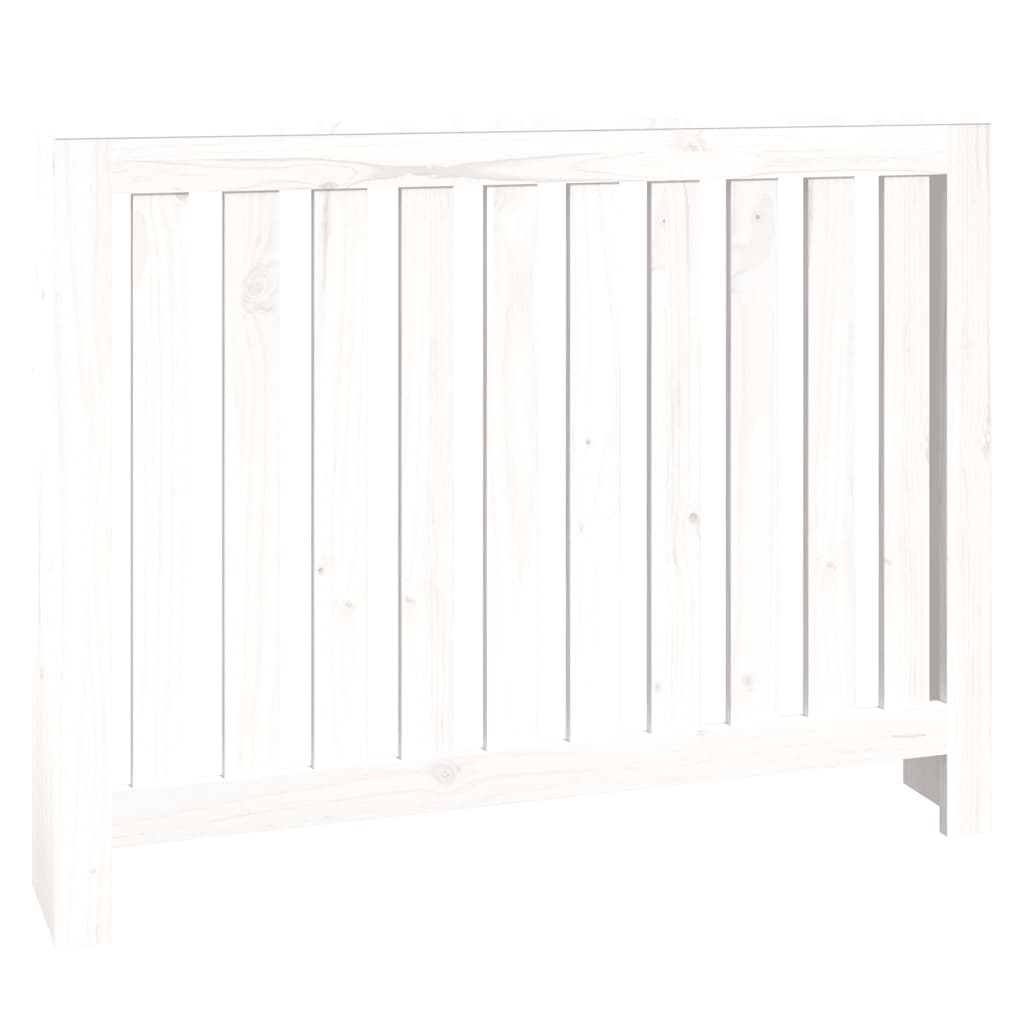 Radiatorombouw 108,5x19x84 cm massief grenenhout wit is nu te koop bij PeponiXL, paradijselijk wonen!