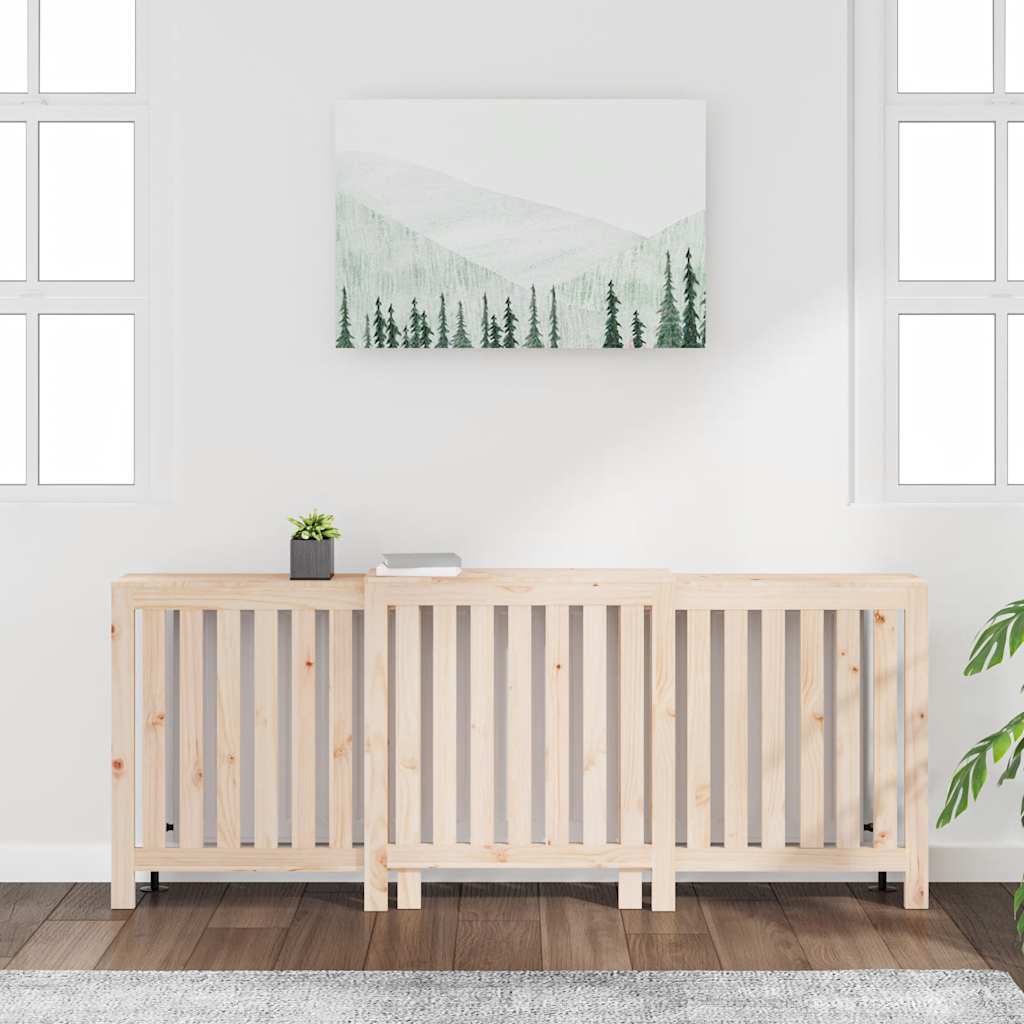 Radiatorombouw 210x21x85 cm massief grenenhout is nu te koop bij PeponiXL, paradijselijk wonen!