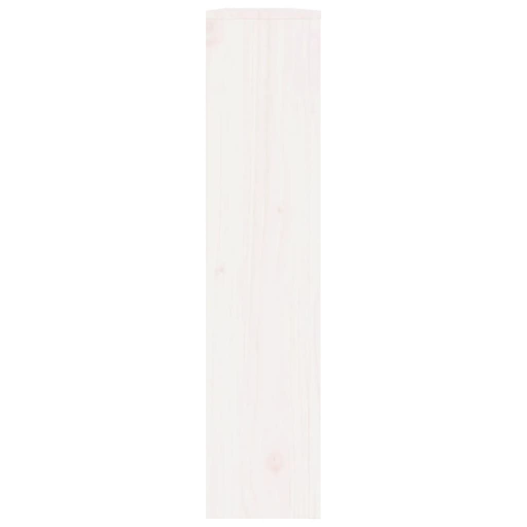 Radiatorombouw 153x19x84 cm massief grenenhout wit is nu te koop bij PeponiXL, paradijselijk wonen!