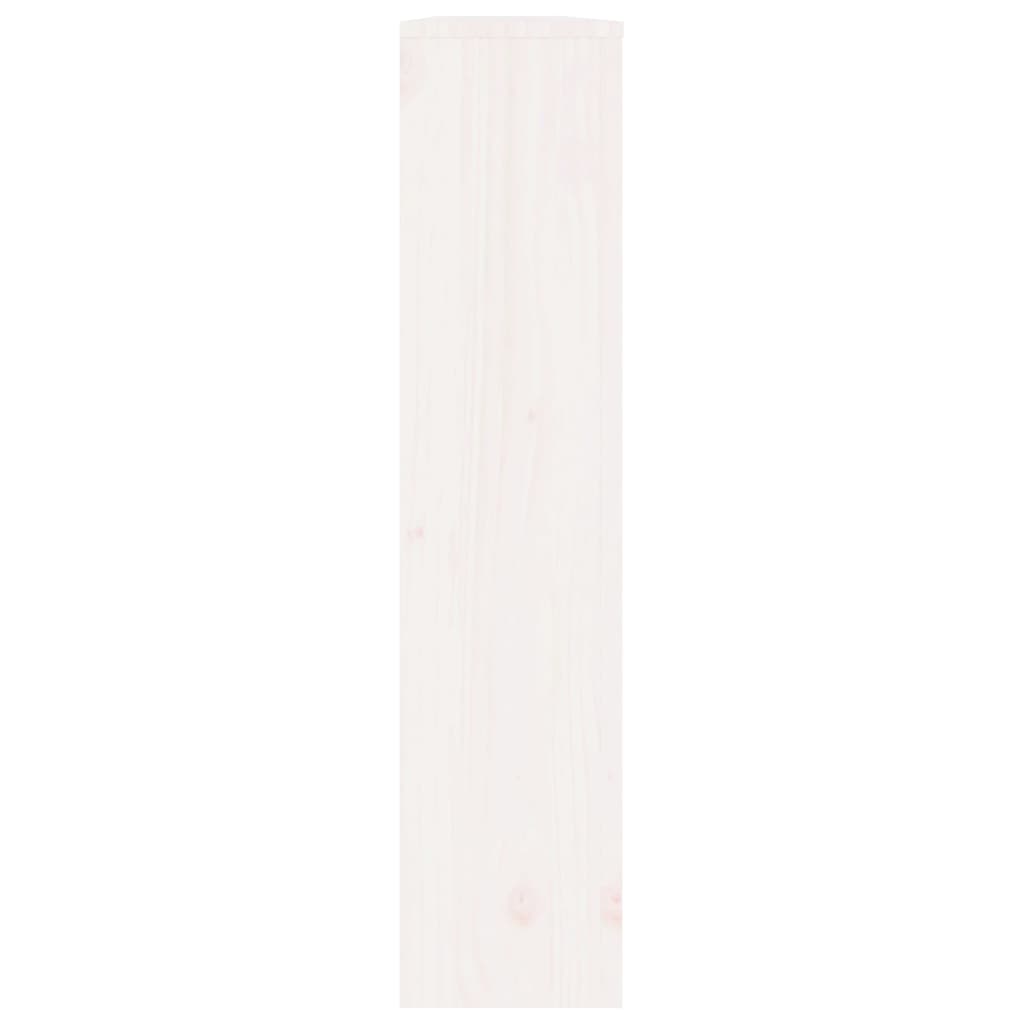 Radiatorombouw 169x19x84 cm massief grenenhout wit is nu te koop bij PeponiXL, paradijselijk wonen!