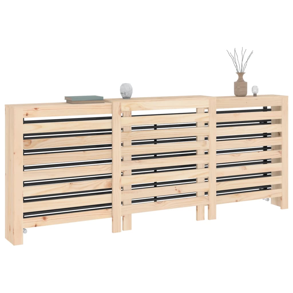 Radiatorombouw 210x21x85 cm massief grenenhout is nu te koop bij PeponiXL, paradijselijk wonen!
